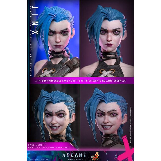 Arcane Action Figure 1/6 Jinx 27 cm