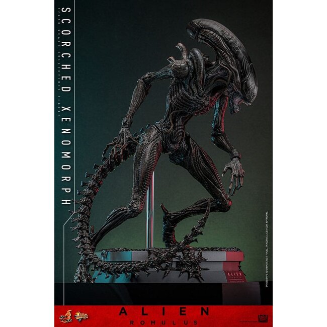Alien: Romulus Movie Masterpiece Actionfigur 1/6 Verbrannter Xenomorph 44 cm