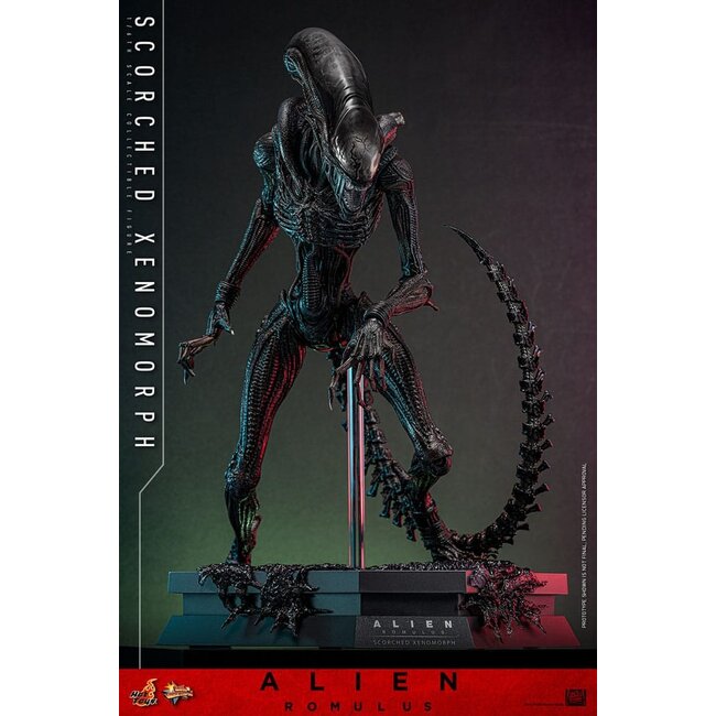 Alien: Romulus Movie Masterpiece Actionfigur 1/6 Verbrannter Xenomorph 44 cm