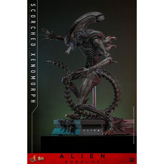 Alien: Romulus Movie Masterpiece Actionfigur 1/6 Verbrannter Xenomorph 44 cm