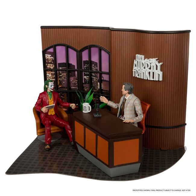 Joker DC Multiverse (Joker Movie) Deluxe Collector Actionfigur Der Joker (Live mit Murray Franklin) Limitierte Auflage 18 cm