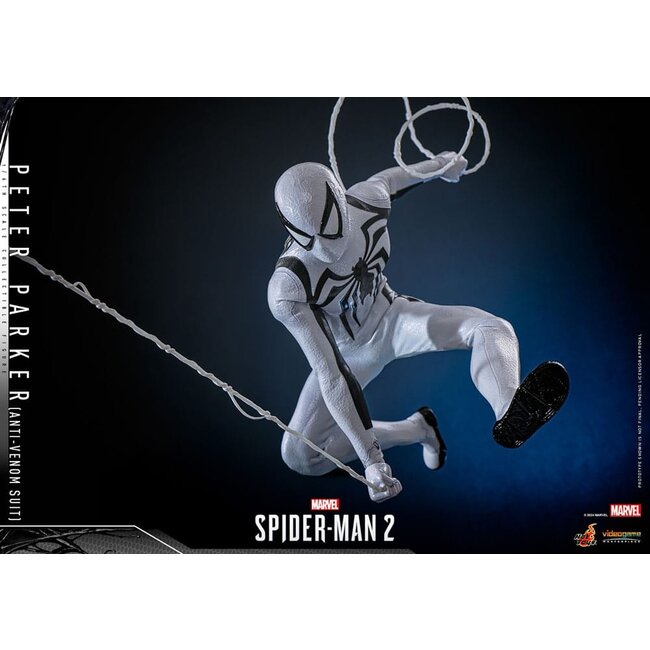 Spider-Man 2 Video Game Masterpiece Actionfigur 1/6 Peter Parker (Anti-Venom-Anzug) 30 cm
