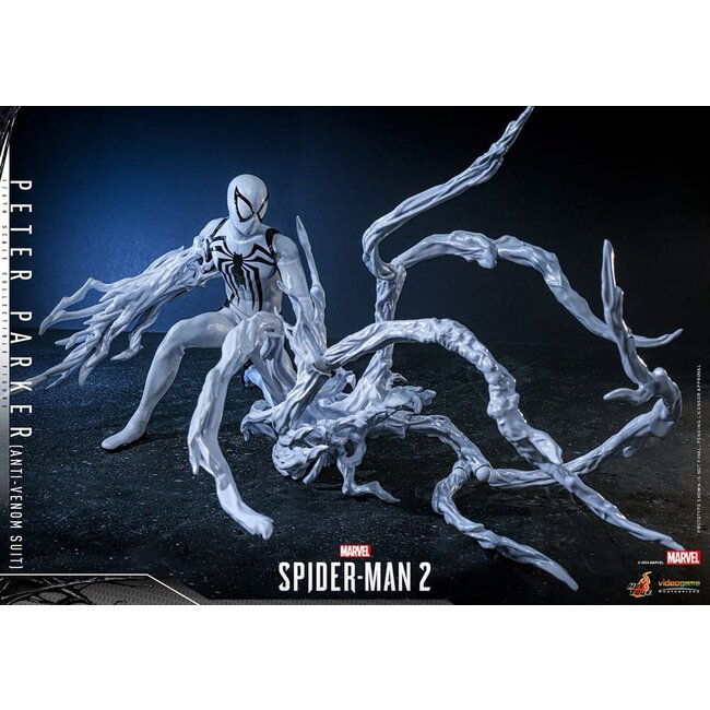 Spider-Man 2 Video Game Masterpiece Actionfigur 1/6 Peter Parker (Anti-Venom-Anzug) 30 cm