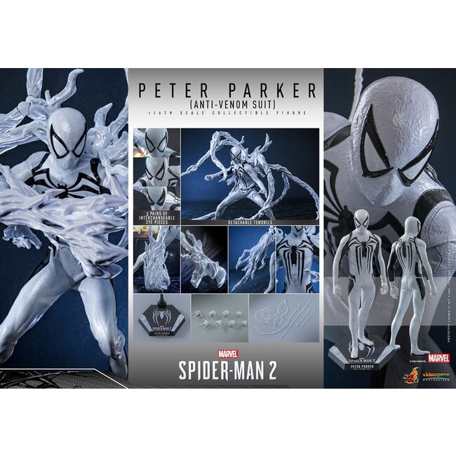 Spider-Man 2 Video Game Masterpiece Action Figure 1/6 Peter Parker (Anti-Venom Suit) 30 cm