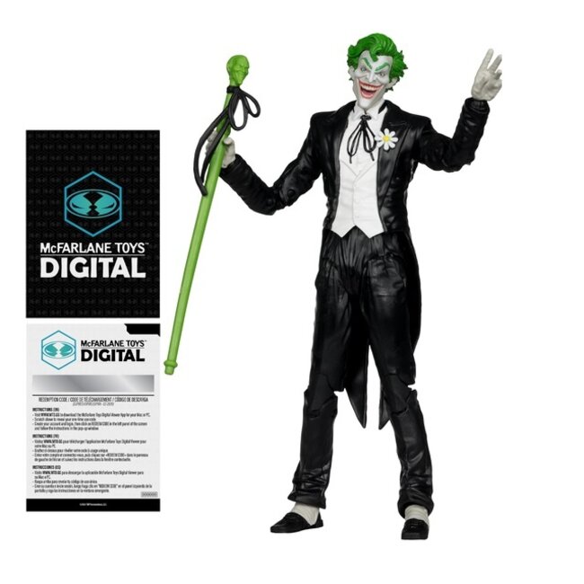 DC Direct McFarlane Toys Digital The Joker (DC: The Silver Age) Actionfigur 18 cm