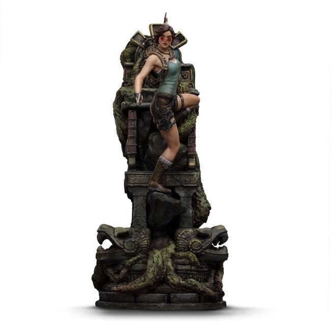 Iron Studios Tomb Raider Deluxe Art Scale Statue 1/10 Lara Croft 36 cm