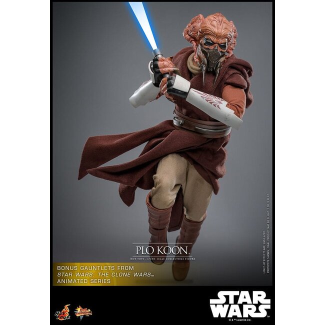 Star Wars Movie Masterpiece Actionfigur 1/6 Plo Koon 31 cm
