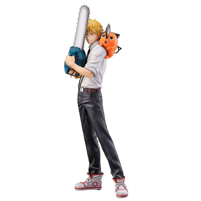 Sega Chainsaw Man S-Fire PVC Statue 1/7 Denji & Pochita 24 cm