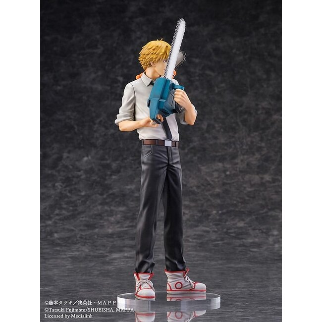 Chainsaw Man S-Fire PVC Statue 1/7 Denji & Pochita 24 cm
