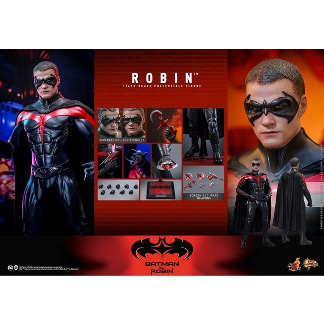 Batman & Robin Movie Masterpiece Actionfigur 1/6 Robin 30 cm