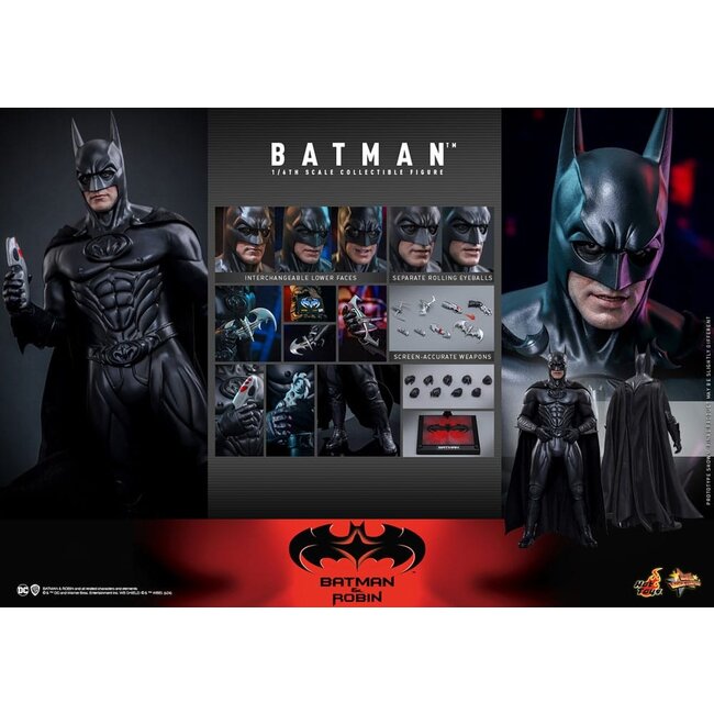Batman & Robin Movie Masterpiece Action Figure 1/6 Batman 30 cm