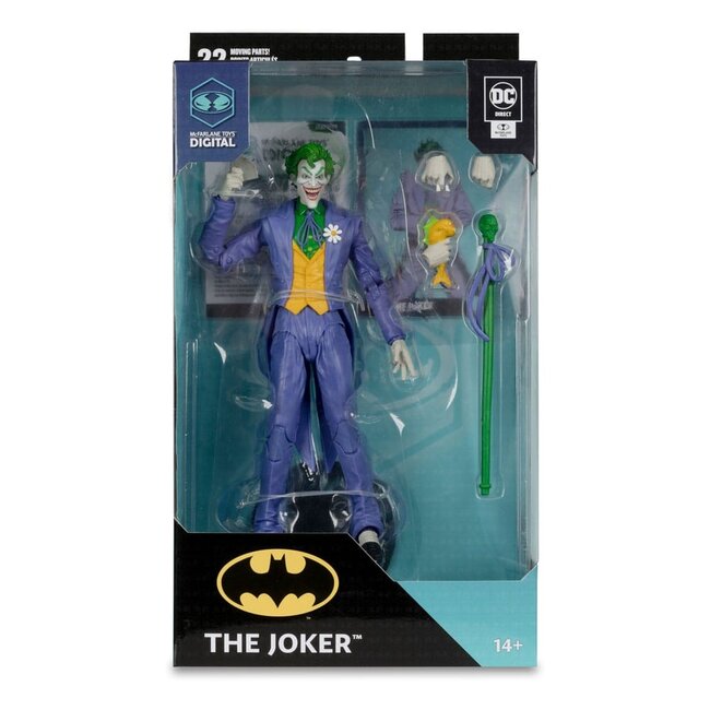DC Direct McFarlane Toys Digital The Joker (DC: The Silver Age) Actionfigur 18 cm