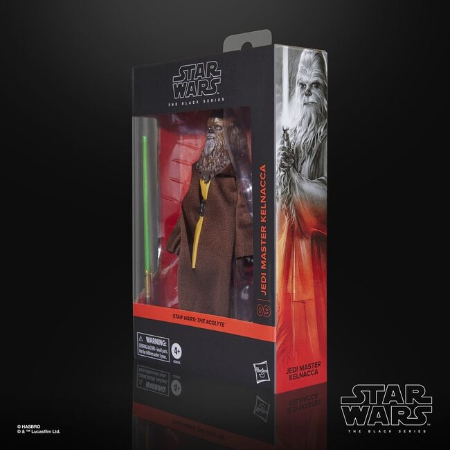 Star Wars: The Acolyte Black Series Actionfigur Jedi-Meister Kelnacca 15 cm