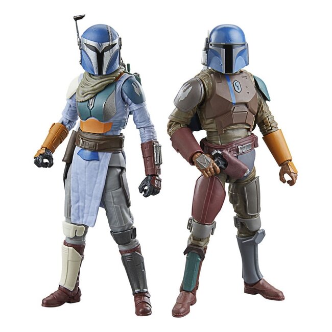 Star Wars: The Mandalorian Black Series Actionfiguren Doppelpack Mandalorian Shriek-Hawk Trainers 15 cm
