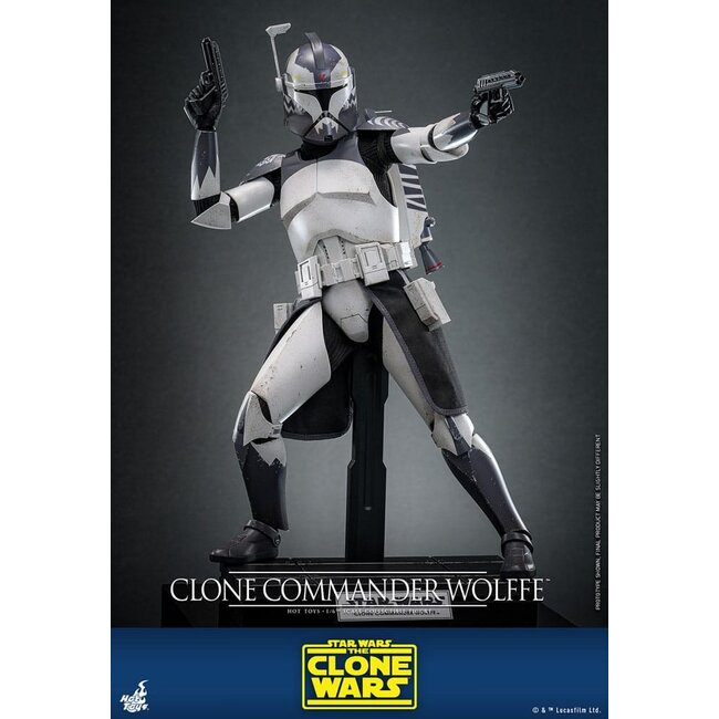 Star Wars: The Clone Wars Action Figure 1/6 Clone Commander Wolffe 30 cm