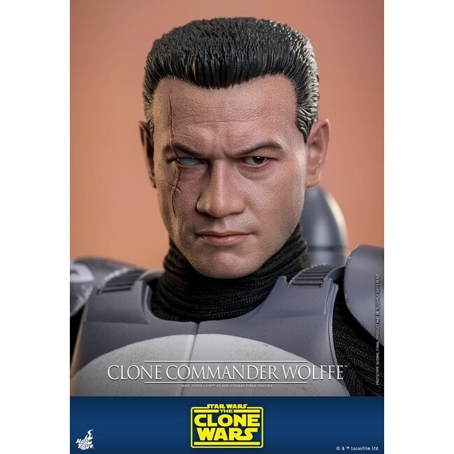Star Wars: The Clone Wars Action Figure 1/6 Clone Commander Wolffe 30 cm