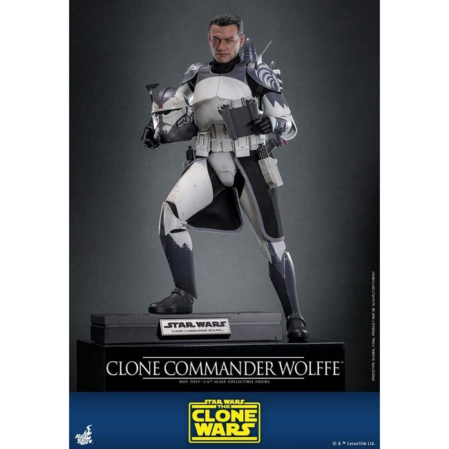 Star Wars: The Clone Wars Action Figure 1/6 Clone Commander Wolffe 30 cm