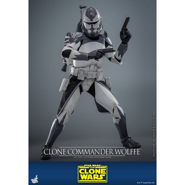 Star Wars: The Clone Wars Action Figure 1/6 Clone Commander Wolffe 30 cm