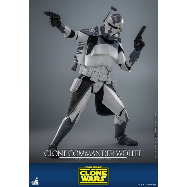Star Wars: The Clone Wars Action Figure 1/6 Clone Commander Wolffe 30 cm