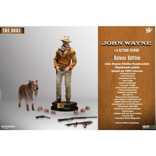 John Wayne Action Figure 1/6 The Duke Deluxe Edition 31 cm