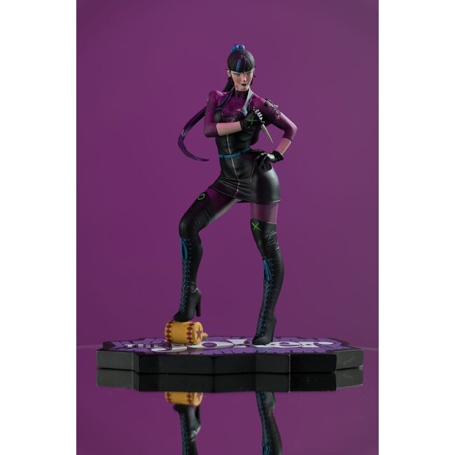 DC Direct Statue 1/10 The Joker Purple Craze: Punchline by Stanley "Artgerm" Lau Limited Edition 19 cm