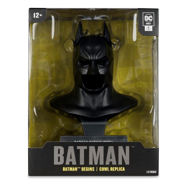 Batman Begins DC Direct Mini-Replika 1/3 Batman-Kappe 19 cm
