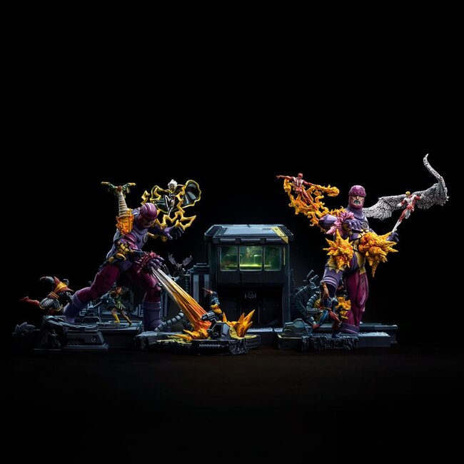 Marvel Demi Art Scale Statue 1/20 X-Men Danger Room Diorama A 42 cm