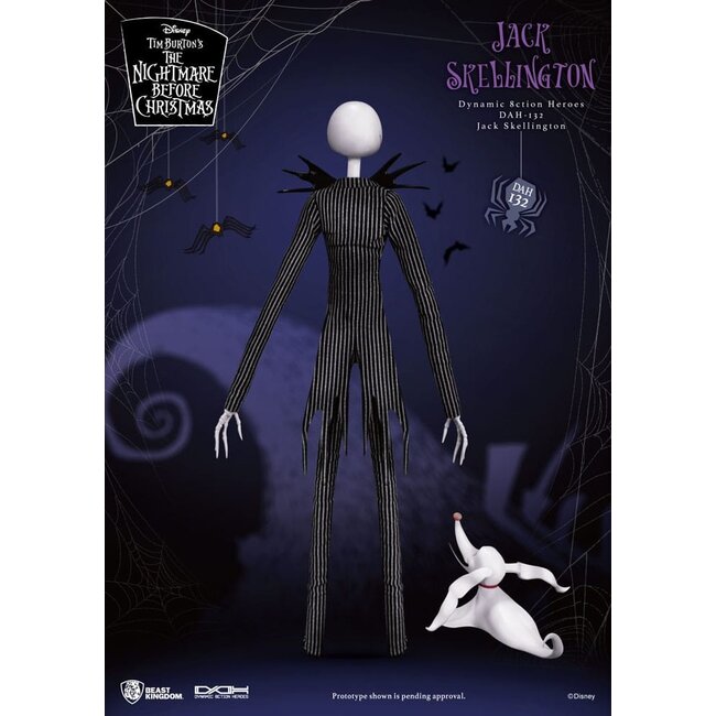 Nightmare before Christmas Dynamic 8ction Heroes Action Figure 1/9 Jack 21 cm