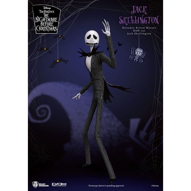 Nightmare before Christmas Dynamic 8ction Heroes Action Figure 1/9 Jack 21 cm