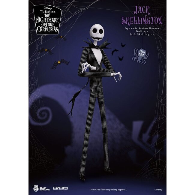 Nightmare before Christmas Dynamic 8ction Heroes Action Figure 1/9 Jack 21 cm