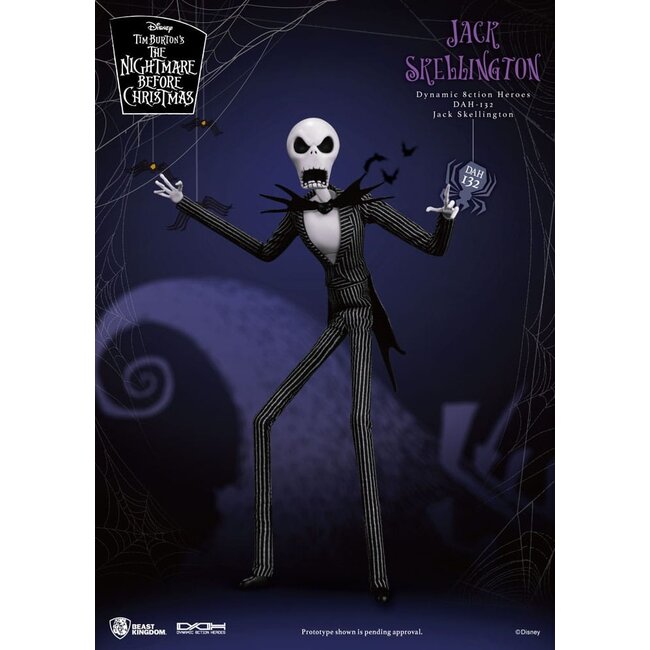 Nightmare before Christmas Dynamic 8ction Heroes Action Figure 1/9 Jack 21 cm