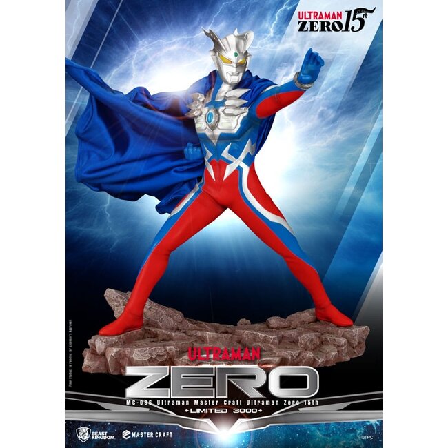 Ultraman Master Craft Statue Ultraman Zero 15th 41 cm