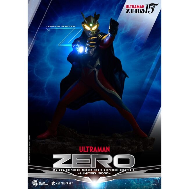 Ultraman Master Craft Statue Ultraman Zero 15th 41 cm
