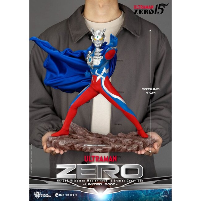 Ultraman Master Craft Statue Ultraman Zero 15th 41 cm