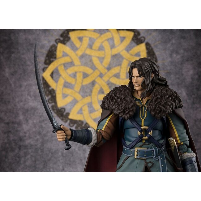 Herr der Ringe Der Krieg der Rohirrim SH Figuarts Actionfigur Wulf 18 cm
