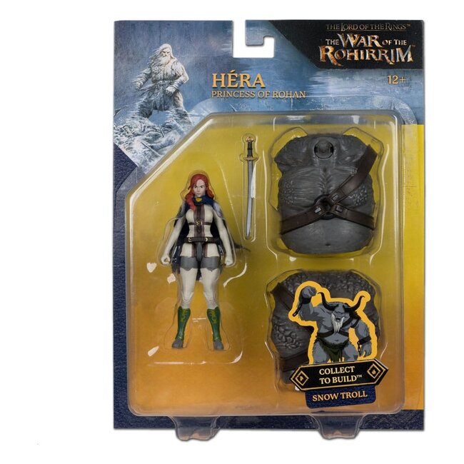 Der Herr der Ringe: Der Krieg der Rohirrim Build-A Actionfiguren 10 cm (BAF: Snow Troll) Sortiment (4)