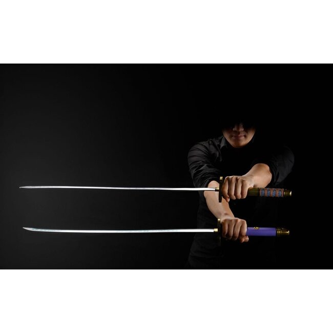 One Piece Proplica Replicas 1/1 Roronoa Zorro Three Sword Style Swords Set 95 cm