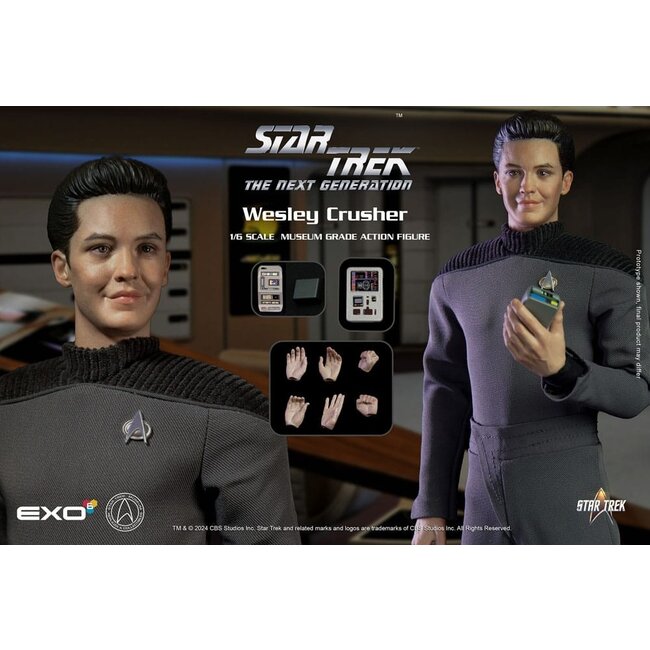 Star Trek: The Next Generation Actionfigur 1/6 Wesley Crusher 30 cm