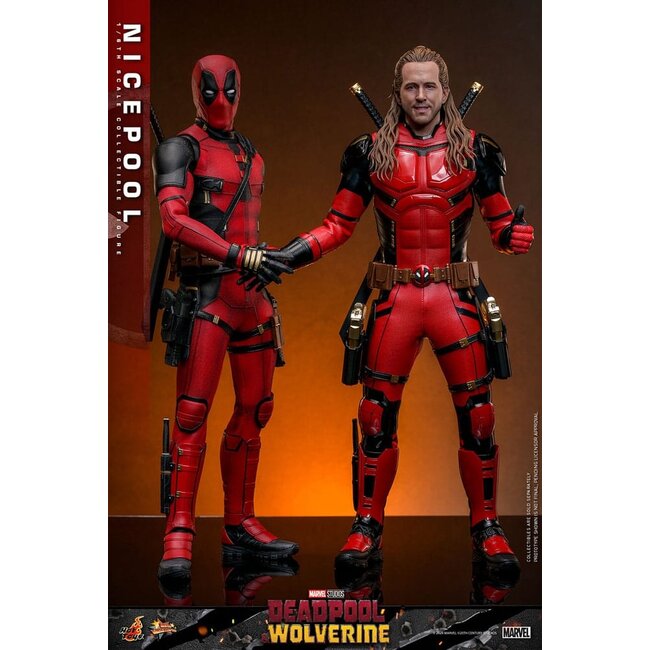 Deadpool & Wolverine Movie Masterpiece Action Figure 1/6 Nicepool 30 cm