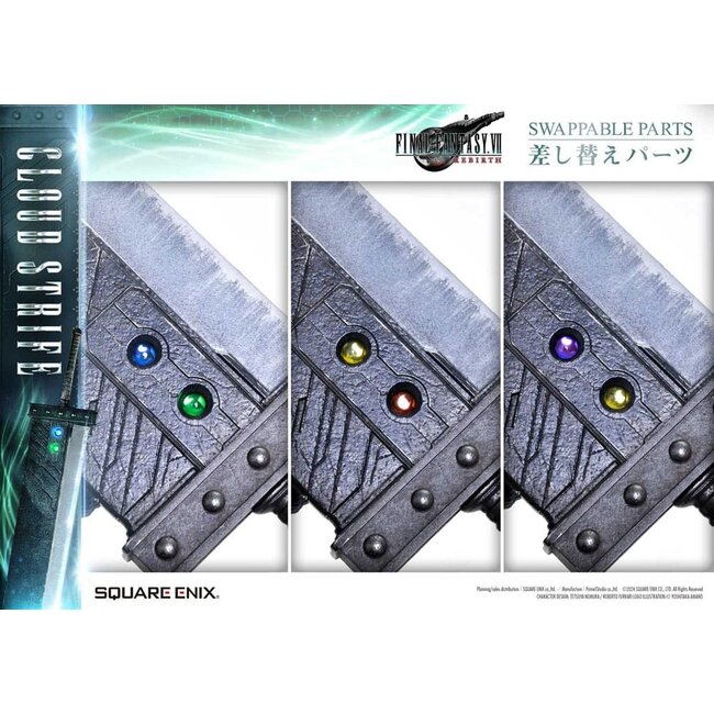 Final Fantasy VII Rebirth Statue 1/4 Cloud Strife 68 cm