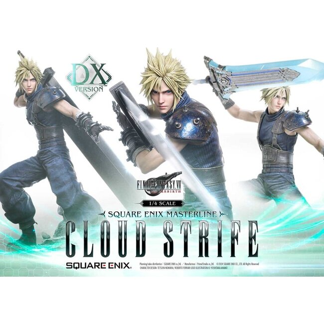 Final Fantasy VII Rebirth Statue 1/4 Cloud Strife Deluxe Ver. 68 cm