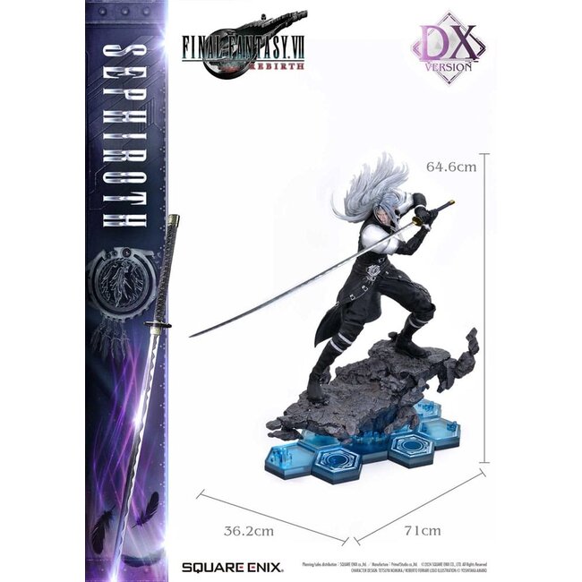 Final Fantasy VII Rebirth Statue 1/4 Sephiroth Deluxe Ver. 69 cm