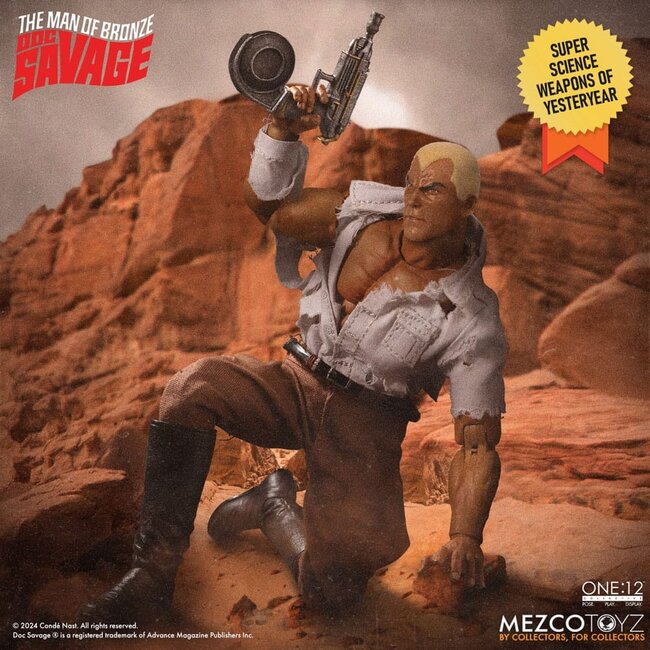 Doc Savage Actionfigur 1/12 Doc Savage Deluxe Edition 18 cm