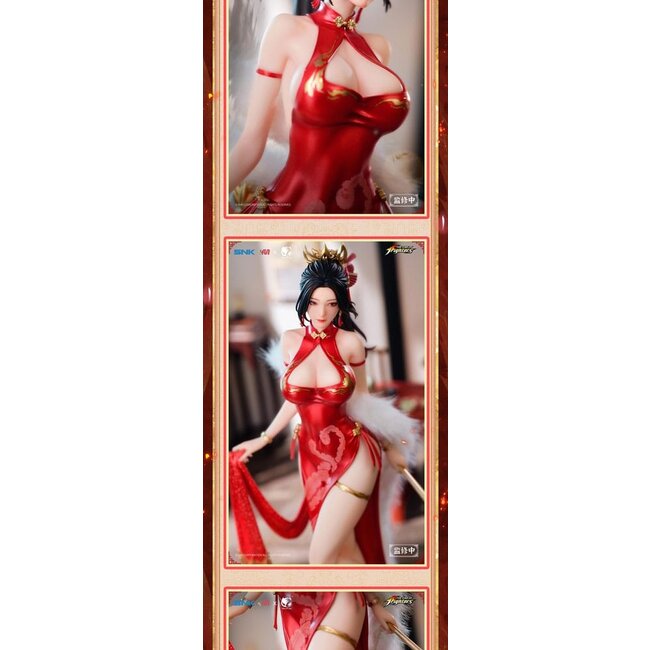 The King of Fighters Dress Series PVC Statue 1/6 Mai Shiranui Hong Shang Wu Ver. 40 cm