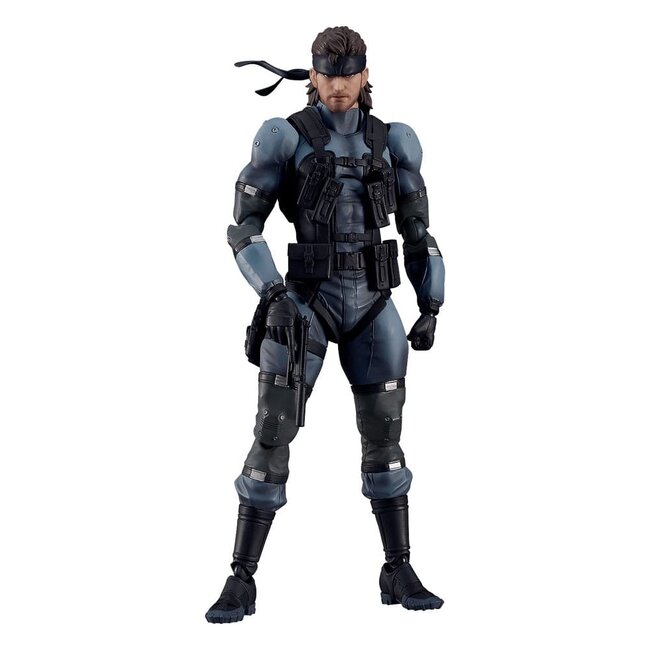 Max Factory Metal Gear Solid 2: Sons of Liberty Figma Actionfigur Solid Snake MGS2 Ver. Updated Edition 16 cm