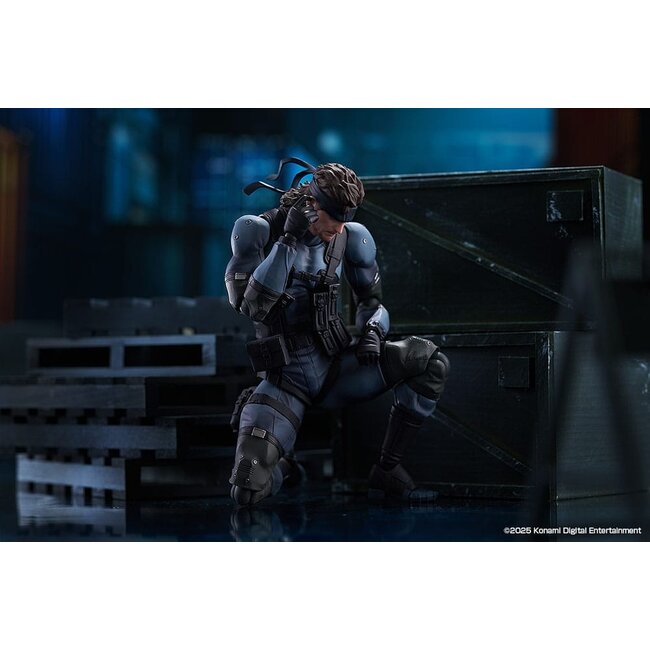Metal Gear Solid 2: Sons of Liberty Figma Actionfigur Solid Snake MGS2 Ver. Updated Edition 16 cm