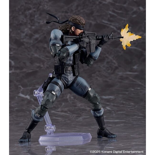Metal Gear Solid 2: Sons of Liberty Figma Actiefiguur Solid Snake MGS2 Ver. Bijgewerkte editie 16 cm