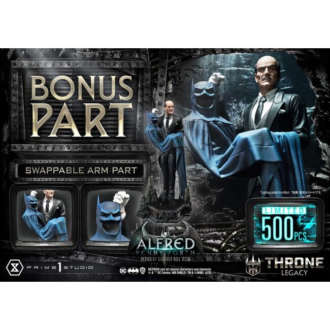 DC Comics Throne Legacy Series Statue Alfred Pennyworth (Batman Comics) Bonus Version 57 cm
