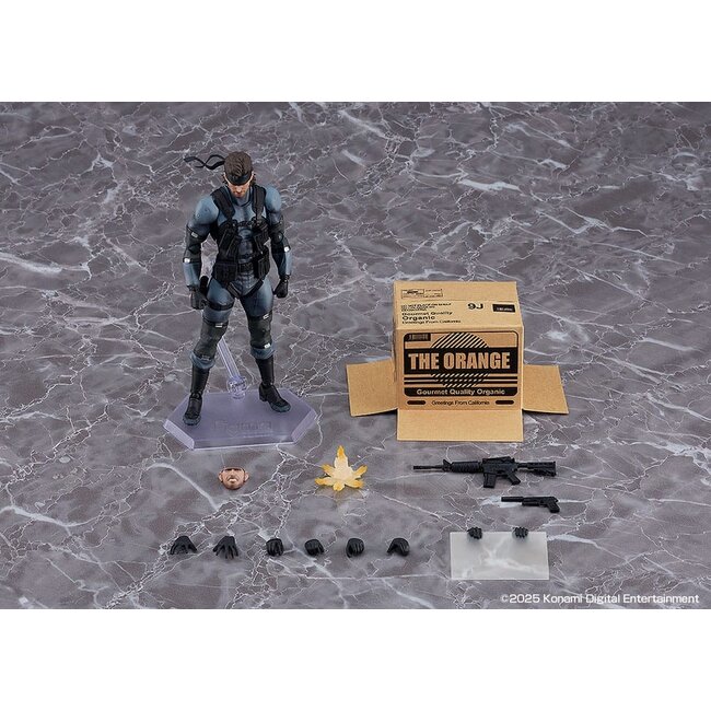 Metal Gear Solid 2: Sons of Liberty Figma Actiefiguur Solid Snake MGS2 Ver. Bijgewerkte editie 16 cm