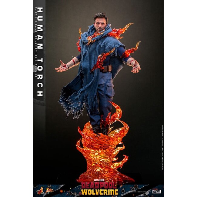 Deadpool & Wolverine Movie Masterpiece Actionfigur 1/6 Menschliche Torch 31 cm